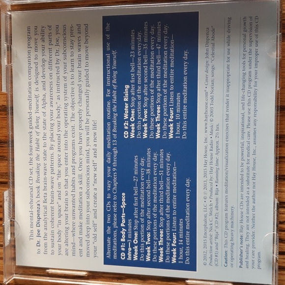 Meditation for Breaking the Habit of Being Yourself by Dr. Joe Dispenza. - Picture 3 of 6